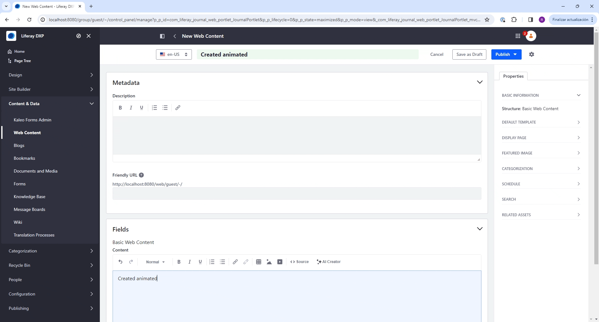 Manage Permissions and Schedule Content