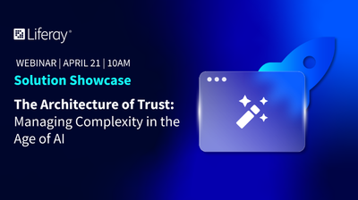 Solution Showcase - The Architecture of Trust: Managing COmplexity in the Age of AI