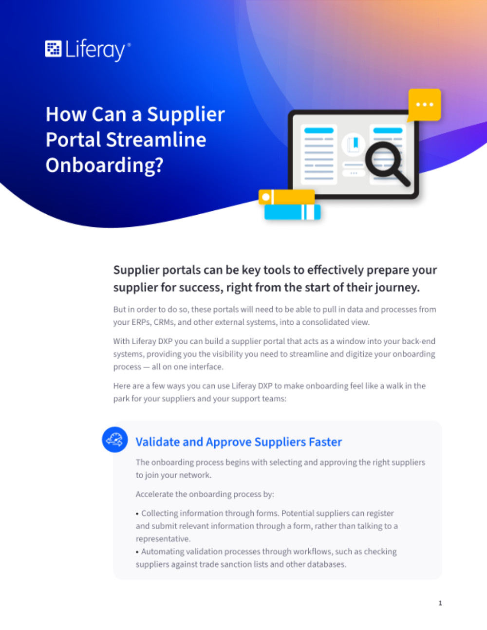 How Can a Supplier Portal Streamline Onboarding